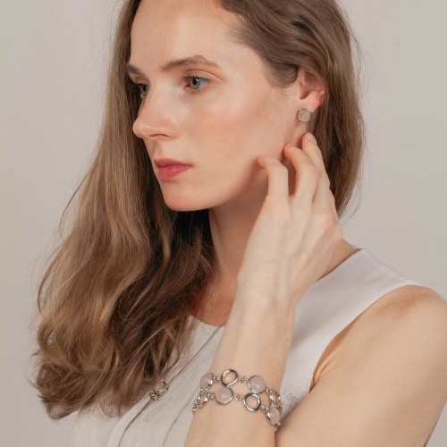 Серьги Possebon Q. Rose, A0265.7 S фото 2